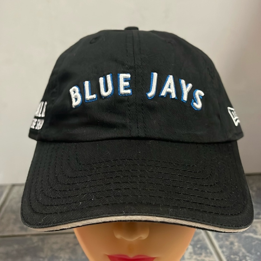 Vintage promotional Blue jays x PlayStation MLB 07 collab adjustable Vel…